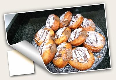 BERLINAS DE CHOCOLATE BERLINAS DE CHOCOLATE