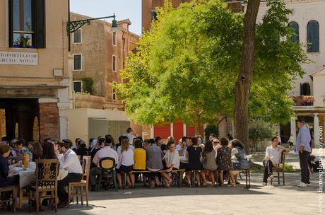 Campo del Ghetto Nuevo Campo Ghetto Nuovo Venecia barrio judio Italia turismo
