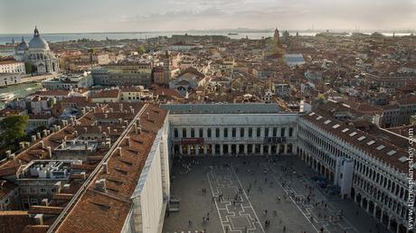 Vistas Plaza San Marcos desde Campanille Vistas Campanile Venecia Plaza San Marcos Italia