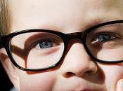 Cuidado vista niños pequeños