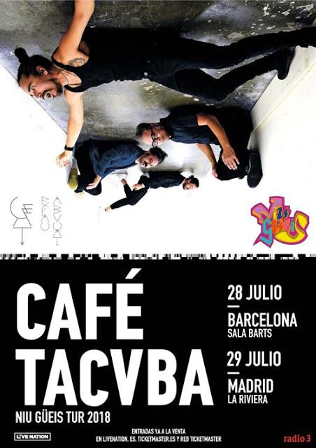 Café Tacvba actuarán en julio en Barcelona y Madrid