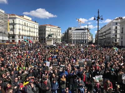 Así aulló Madrid por el lobo... Así aulló Madrid por el lobo...