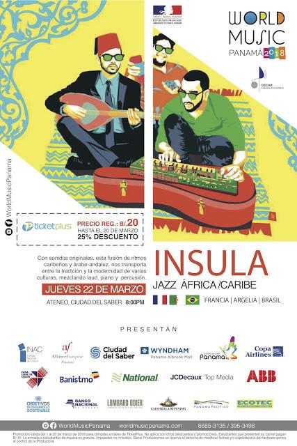 World Music Panamá presenta: Insula
