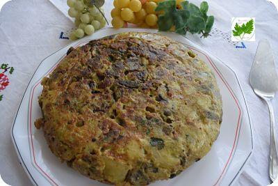 Tortilla de Patatas y Habas