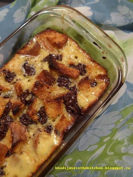 POUDING AU PAIN / BREAD PUDDING / PUDIN DE LECHE Y PAN / بودينغ الخبز بالحليب
