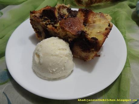 POUDING AU PAIN / BREAD PUDDING / PUDIN DE LECHE Y PAN / بودينغ الخبز بالحليب