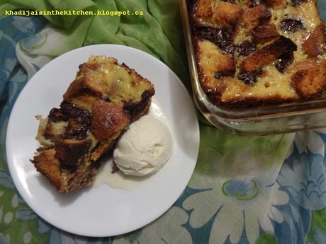 POUDING AU PAIN / BREAD PUDDING / PUDIN DE LECHE Y PAN / بودينغ الخبز بالحليب