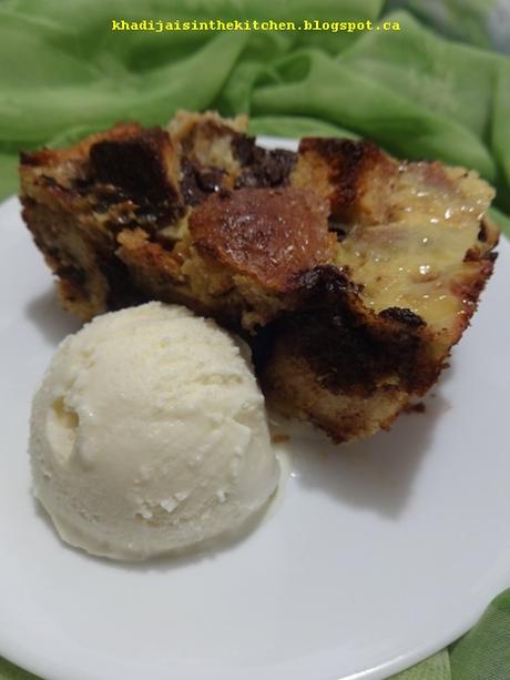 POUDING AU PAIN / BREAD PUDDING / PUDIN DE LECHE Y PAN / بودينغ الخبز بالحليب