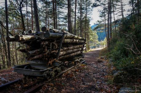El valle del Bastareny desde la Vía del Nicolau El valle del Bastareny desde la Vía del Nicolau