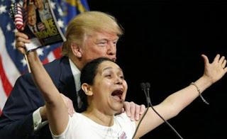 Deportada colombiana que apoyó a Trump en campaña electoral