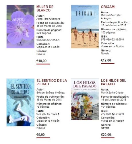 Novedades Editoriales: Marzo | Chiado Editorial