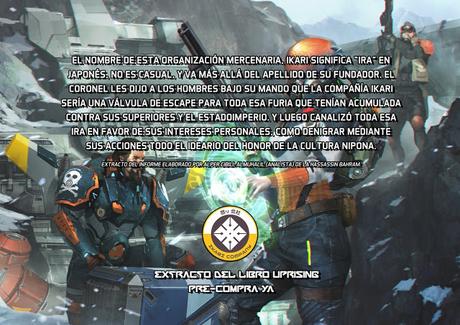 Últimos días de los pre-pedidos de Uprising/Alzamiento para Infinity