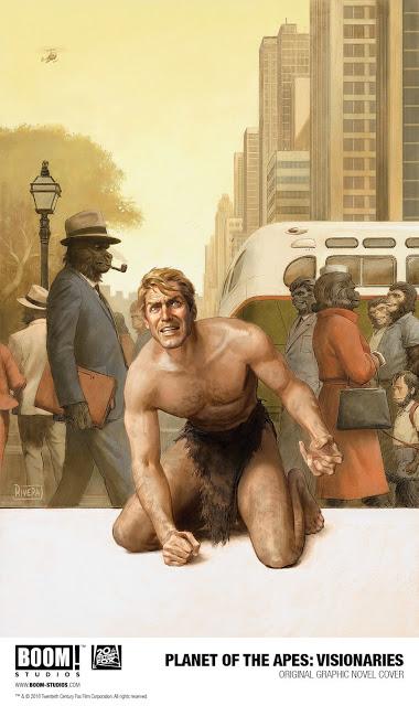 El guión original del Planeta de los Simios será ahora una Novela Gráfica.