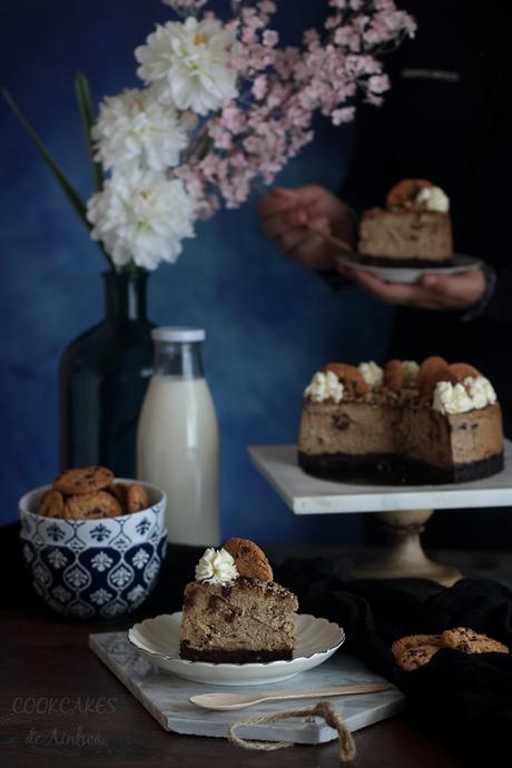 Cheesecake de Chips Ahoy. Cookcakes de Ainhoa