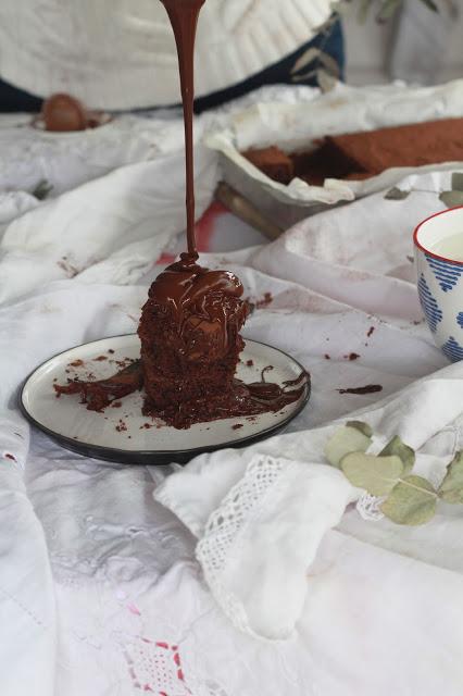 Brownie de zanahorias y nueces