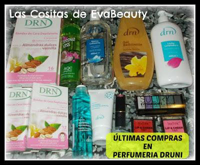 Últimas compras en Druni