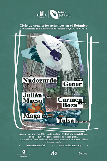 [Noticia] Programación del Sons Al Botánic 2018