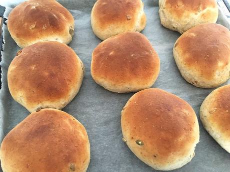 recetas panecillos fáciles recetas delikatissen panecillos de espelta pan tierno receta pan de semillas pan con pipas como hacer pan en casa 