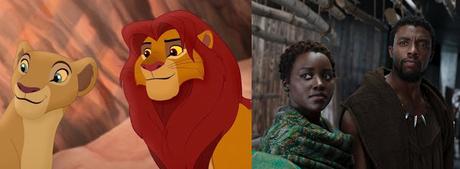 Black Panther (2018) y El Rey León (1994): 24 años y seguimos sin reinas