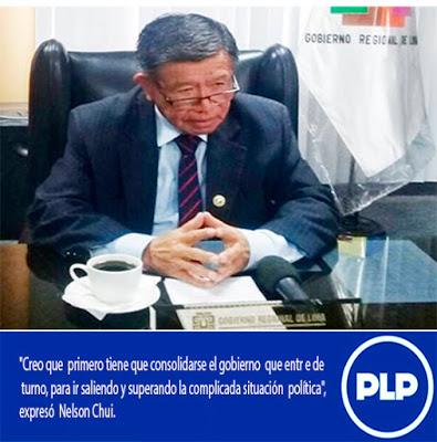 NELSON CHUI CONFÍA EN VIZCARRA…