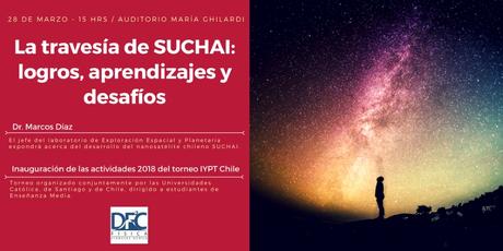 Charla “La travesía de SUCHAI: Logros, aprendizajes y desafíos” en la Universidad de Chile