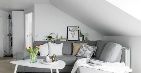 Un piso de 45 m2 sencillo y práctico