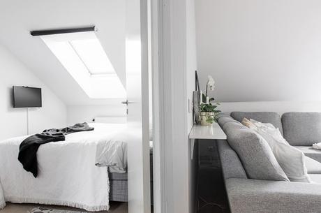 Un piso de 45 m2 sencillo y práctico