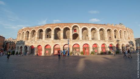 Arena Verona anfiteatro romano bonito Italia viaje turismo visitar