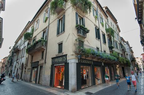 Calles Verona Italia viaje turismo encanto