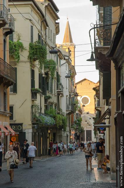Verona ciudades romanticas Italia viaje 15 dias