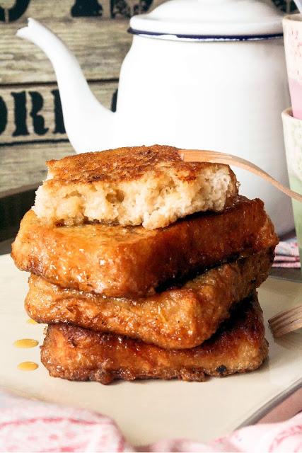 Torrijas de Té Chai y Coco