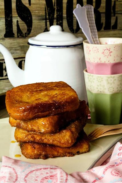 Torrijas de Té Chai y Coco