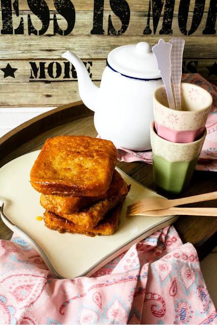 Torrijas de Té Chai y Coco