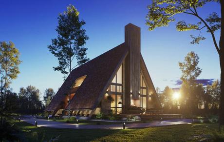 Una casa maravillosa con atmósfera escandinava