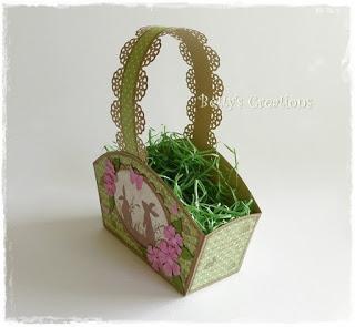 Tutorial con moldes para hacer hermosas canastas y bolsitas de pascua