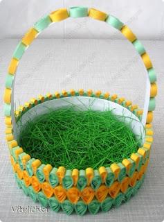 Tutorial con moldes para hacer hermosas canastas y bolsitas de pascua