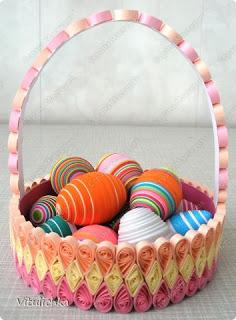 Tutorial con moldes para hacer hermosas canastas y bolsitas de pascua