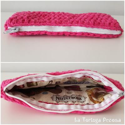 TUTORIAL ESTUCHE PORTA-AGUJAS CROCHET LOVE