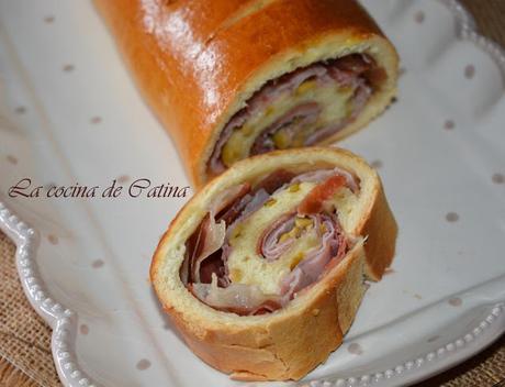 Pan venezolano de jamón.