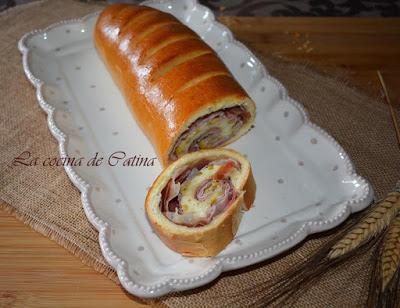 Pan venezolano de jamón.