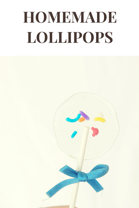 Piruletas caseras para El traje nuevo del emperador