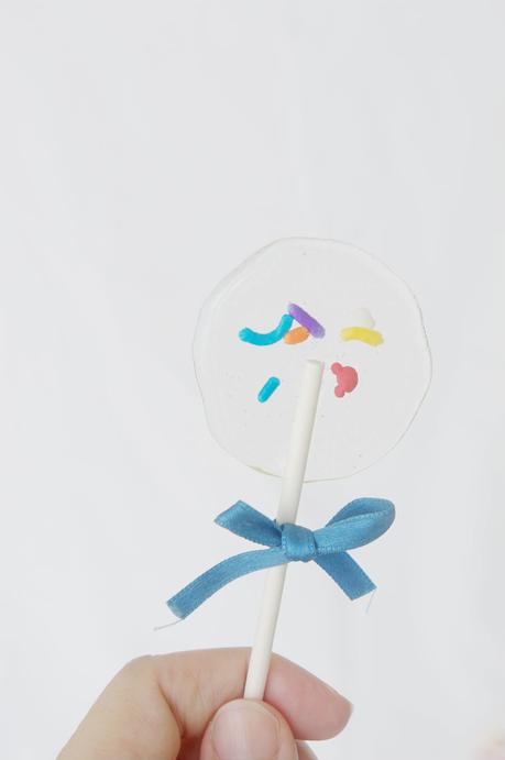 Piruletas caseras para El traje nuevo del emperador