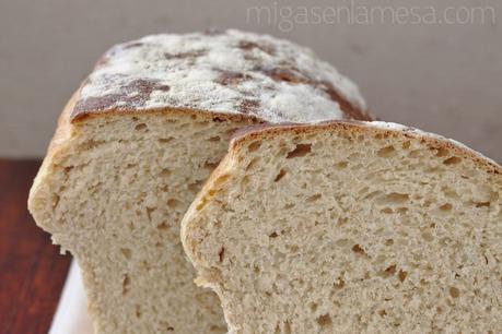 Pan de molde con tang zhong, de espelta integral