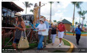 turistas en nicaragua