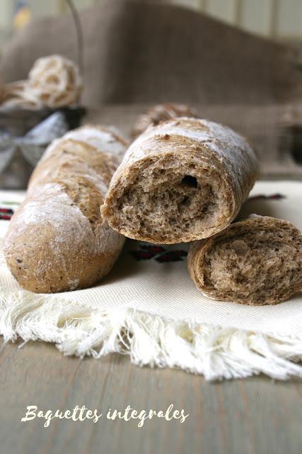 Baguettes integrales fáciles El Ágora de Ángeles Baguettes integrales fáciles