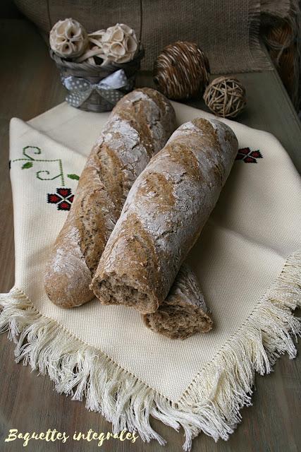 Baguettes integrales fáciles El Ágora de Ángeles Baguettes integrales fáciles