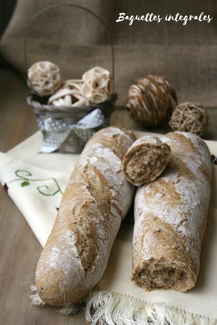 Baguettes integrales fáciles El Ágora de Ángeles Baguettes integrales fáciles