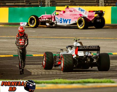 Las tuercas atentan contra la carrera de Haas en el GP de Australia | Doble abandono