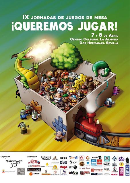 IX Jornadas de juegos de mesa Queremos Jugar! de Dos Hermanas (Sevilla)