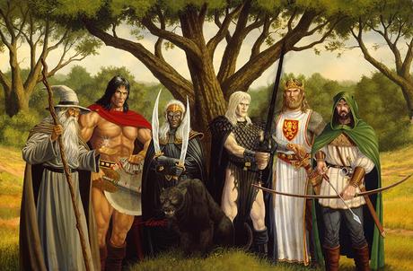 Mas ilustraciones de Elric de Melniboné Mas ilustraciones de Elric de Melniboné